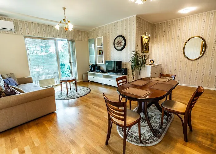 アパート Ramaus Poilsio Apartamentai パランガ